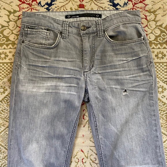 Joe's Jeans Brixton Fit Faded Distressed Grey Denim 30 - Picture 4 of 13